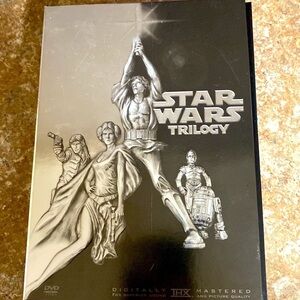 Star Wars Trilogy (DVD, 2004, 4-Disc Set, Widescreen Edition). Collectable.
C